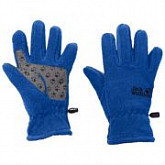 Перчатки детские Jack Wolfskin Fleece Glove Kids coastal blue