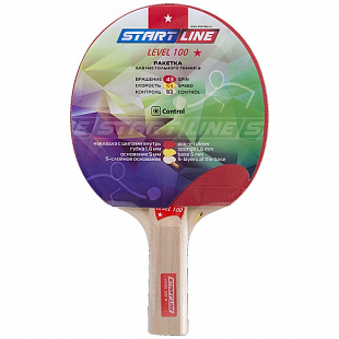 Ракетка для настольного тенниса Start Line Прямая Level 100 12203