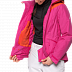 Куртка женская Jack Wolfskin Powder Mountain Jacket W pink fuchsia
