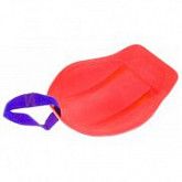 Ледянка овальная с ручкой-ремнем red