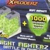 Игровые пульки для бластеров Xploderz, светящиеся в темноте 46525