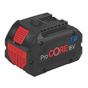 Аккумулятор Bosch ProCORE 18V 18.0 В, 8.0 А/ч, Li-Ion 1600A016GK