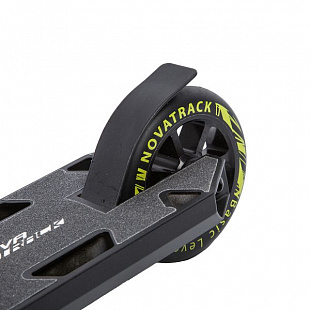 Самокат Novatrack Noice BL 110A.NOICE.BLM9 Black/Lime