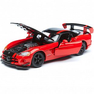 Коллекционная машина Bburago 1:24 Dodge Viper SRT/10 (18-22114) red
