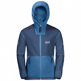 Куртка детская Jack Wolfskin Turbulence Boys ocean wave