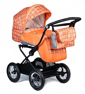 Коляска 2 в 1 BabyHit Evenly orange