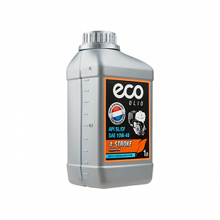 Масло моторное 4-х тактное полусинтетическое Eco 1 л SAE 10W-40