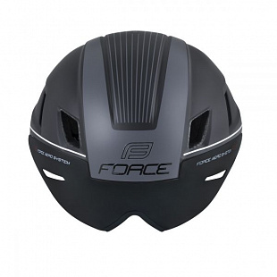 Велошлем Force Worm black