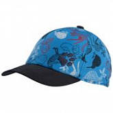 Бейсболка Jack Wolfskin Splash Cap Kids sky blue allover 1906902-7540