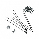Комплект SKS V-стоек для BLUEMELS и CHROMOPLASTICS с фиксированным мостиком 11261