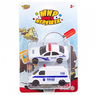 Набор YAKO полицейские машины, серия Мир Моих Игрушек M7558-1
