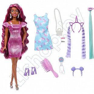Игровой набор Barbie Totally Hair (JDC86)