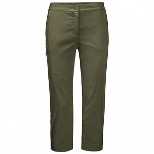Брюки для отдыха женские Jack Wolfskin Senegal Pants W delta green