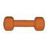 Гантель неопрен/винил 0,5 кг orange