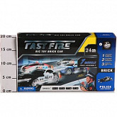 Радиоуправляемая машина-конструктор Shantou Gepai полиция 80 деталей 2028-1J02A