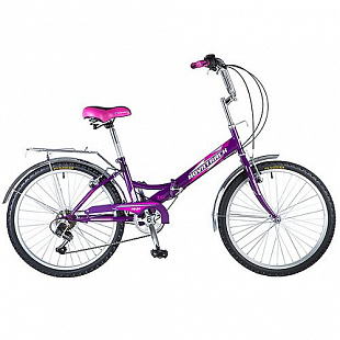 Велосипед Novatrack FS-24 24" (2018) Violet 24FFS6SV.VL8-1