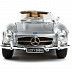 Коллекционная машина Bburago 1:18 Mercedes-Benz 300 SL Touring 1957 (18-12049) silver