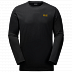 Футболка мужская Jack Wolfskin Essential Longsleeve Men black