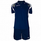 Футбольная форма Givova Kit Easy KIT034 blue/blue