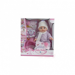 Кукла PlaySmart Пупс YL1712L purple