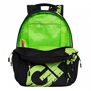 Рюкзак школьный GRIZZLY RU-423-12 /3 ligjt green