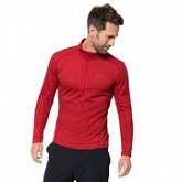 Пуловер мужский Jack Wolfskin Sky Range Halfzip M red lacquer