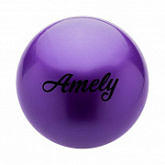 Мяч для художественной гимнастики Amely AGB-101 15 см purple
