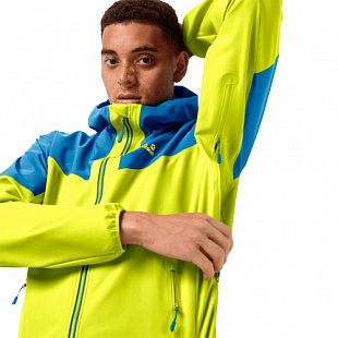 Куртка мужская Jack Wolfskin Alpine Trail Jkt M flashing green
