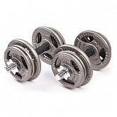 Набор гантелей металлических Хаммертон Atlas Sport 2x11,5 кг