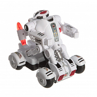 Радиоуправляемая машина-робот Feng Yuan Space Transformer Car 28130 white