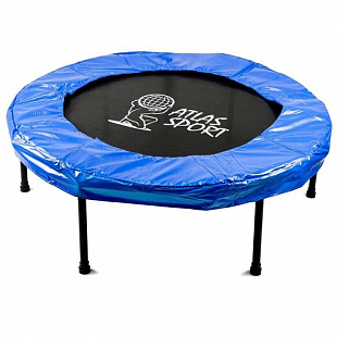 Батут круглый Atlas Sport 122 см без ручки на резинках