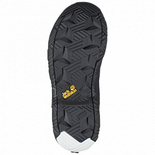 Полуботинки детские Jack Wolfskin Phoenix Texapore Low G black
