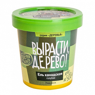 Набор для выращивания растений Вырасти, Дерево! Ель канадская голубая zk-048