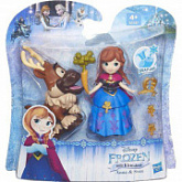 Кукла Disney Frozen Анна и Свен маленькие (B5185)