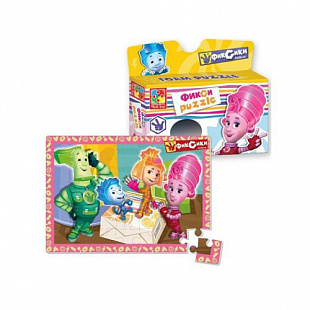 Мягкие пазлы Vladi Toys А4 Фиксики VT1105-06