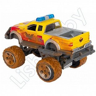  Игрушка Dickie Toys Rally Monster 1:43 (203742000) yellow/red/brown
