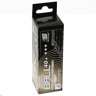 Мячи для настольного тенниса Sunflex Competition 3 зв.White