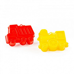 Игрушка Полесье Формочки (самосвал + паровоз) 2587