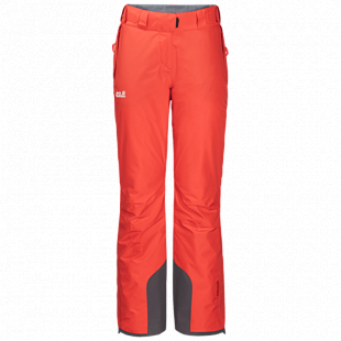 Брюки женские Jack Wolfskin Powder Mountain Pants W orange coral
