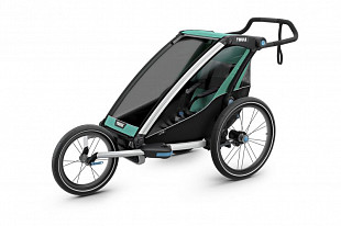 Детская мультиспортивная коляска Thule Chariot Lite1 green (10203006)