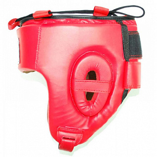 Шлем боксерский Zez Sport HEAD Red