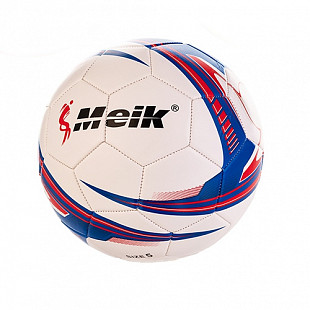 Мяч футбольный Meik MK-056 white/blue