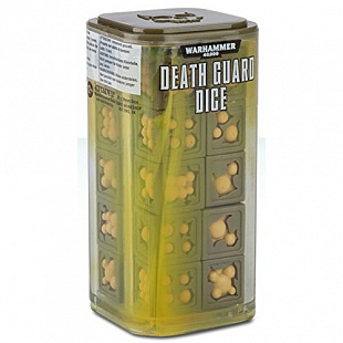 Набор кубов Games Workshop Warhammer Death Guard Dice 86-70