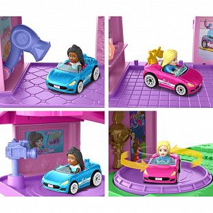 Трек Hot Wheels Verse Barbie Spiral Race (JDD65)
