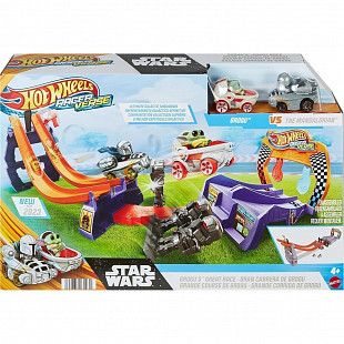 Трек Hot Wheels Star Wars Большая гонка Грогу (HPL32)