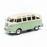 Масштабная модель автомобиля Maisto 1:25 Фольксваген Самба (31956) green/beige