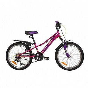 Велосипед Novatrack 20" Valiant (2022) сталь fuchsia