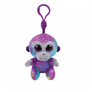 Игрушка мягконабивная на брелоке TY Обезьянка Zuri 12,7 см 36561