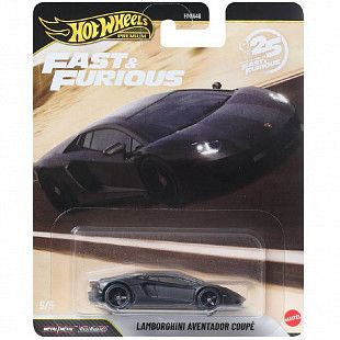 Машинка Hot Wheels Premium Fast & Furious Lamborghini Aventador Coupe (HNW46 JHW77)