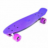 Penny board (пенни борд) Favorit со светящимися колесами M2201-L Purple